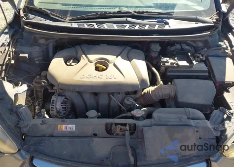 2013 Hyundai Elantra Gls z USA, uszkodzony, nr VIN 5NPDH4AE9DH368391